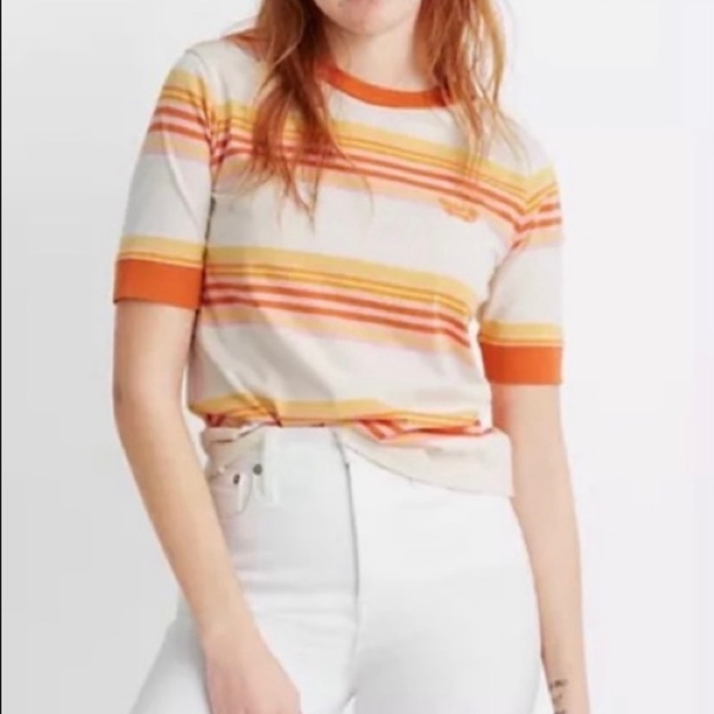 Madewell Free & Easy Stripped Tee